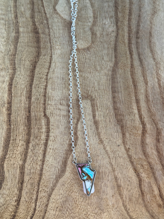 18-20” Cotton Candy Bolt Necklace