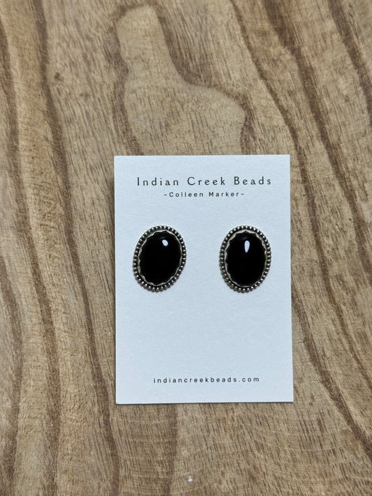 Black Onyx Earrings