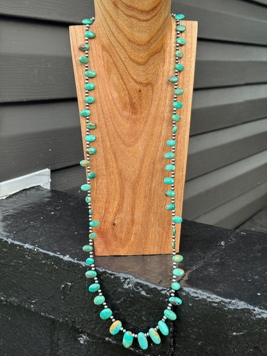 34-35" Turquoise Pedal