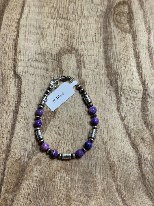 6.5-7.5” Charoite Bracelet