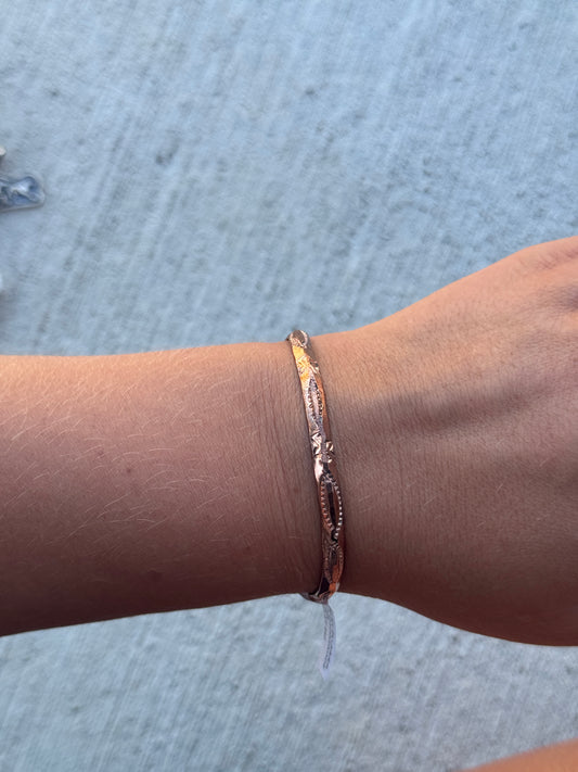 Copper Adjustable Cuff