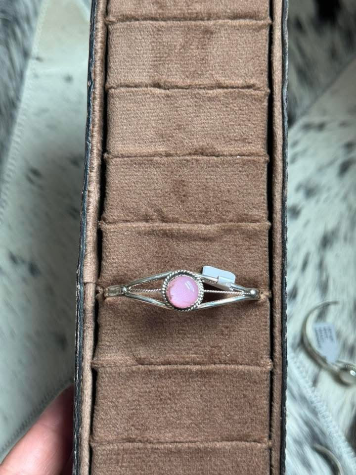 Pink Shell Cuff