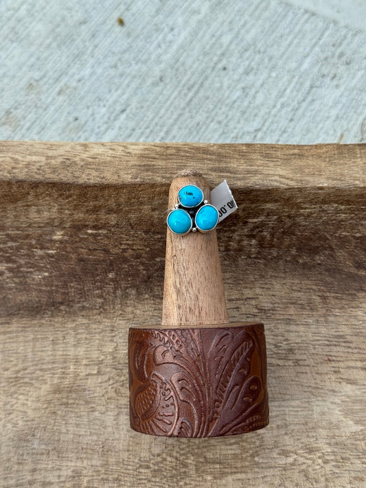 Turquoise Cluster Ring