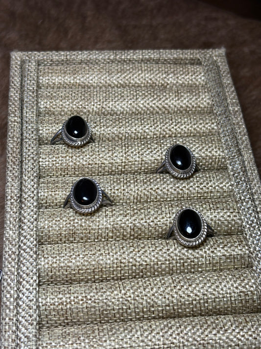 Black Onyx Rings
