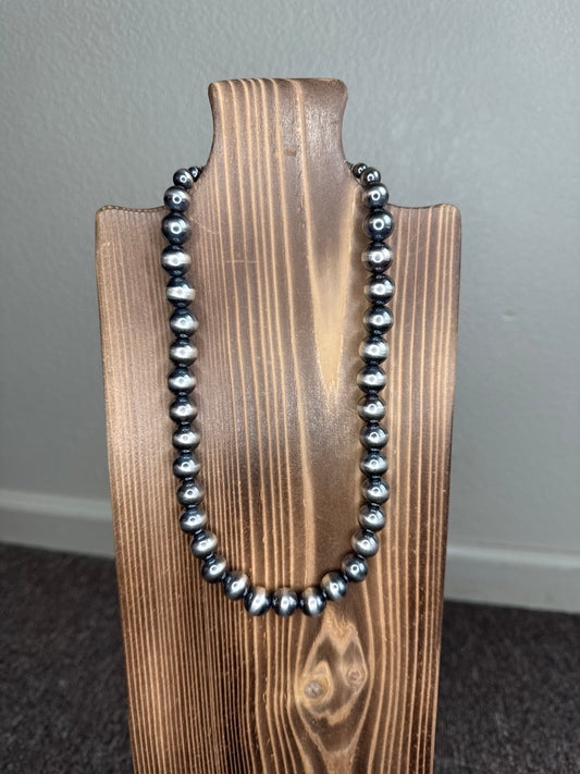 12mm Sterling Silver Pearls