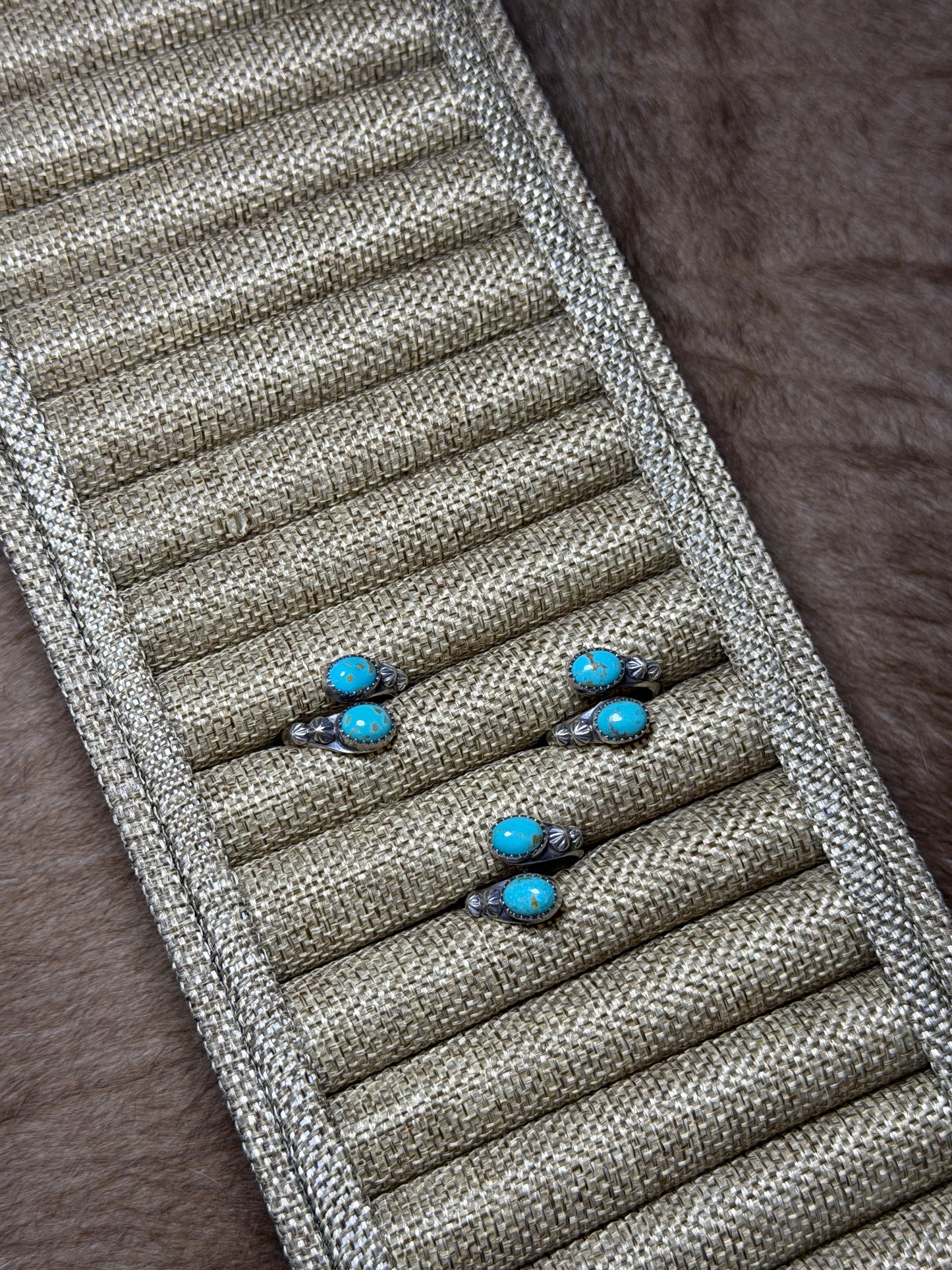 Turquoise Adjustable Detail Ring