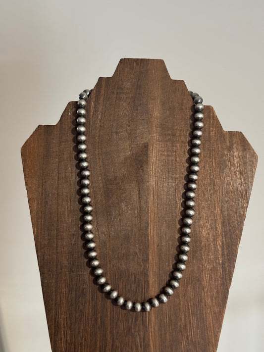 8mm Sterling Silver Pearls