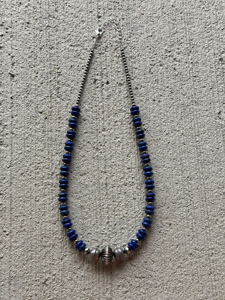 18-19.5" Blue Lapis