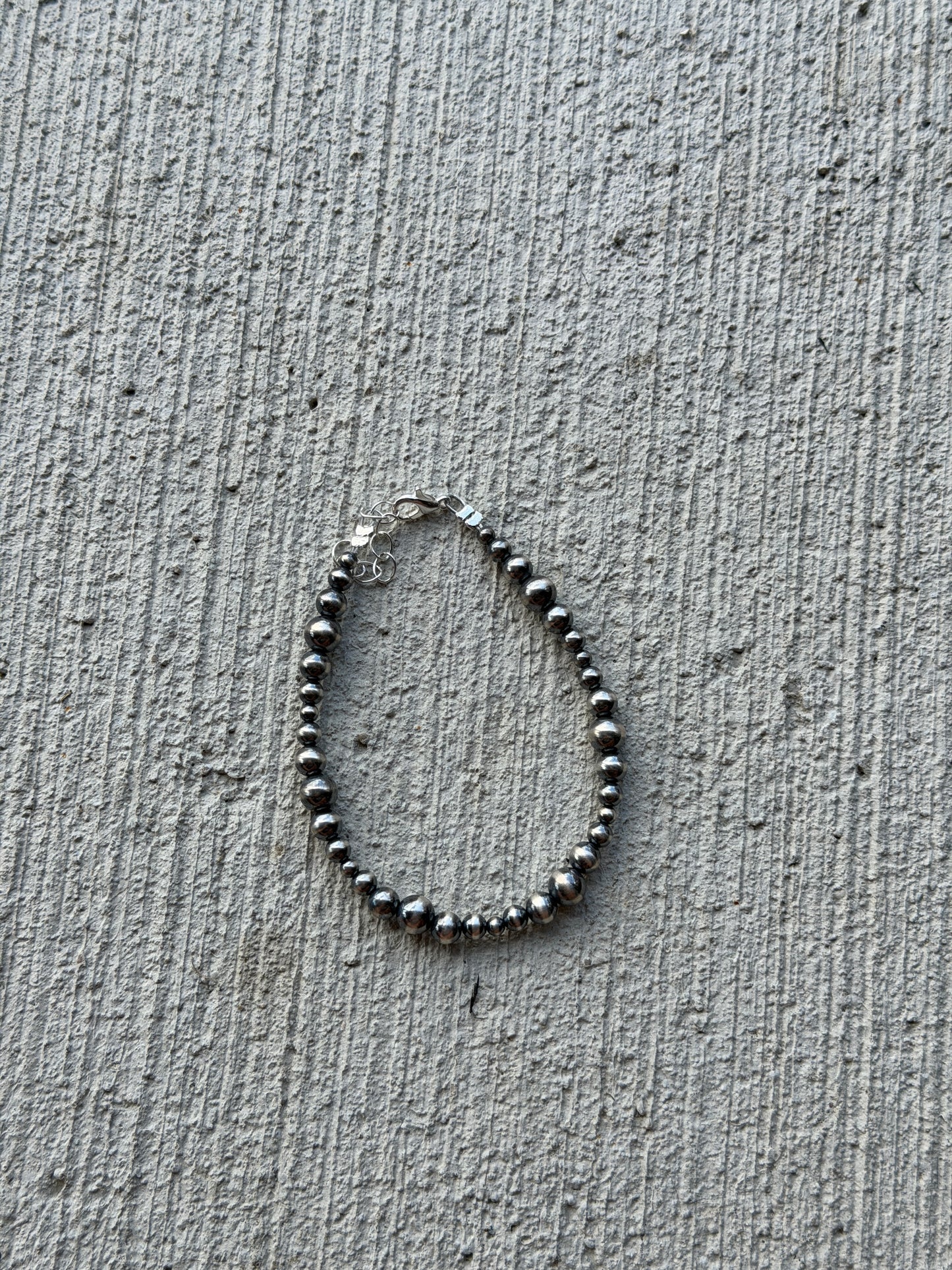 7-8" 3-6mm Sterling Pearl