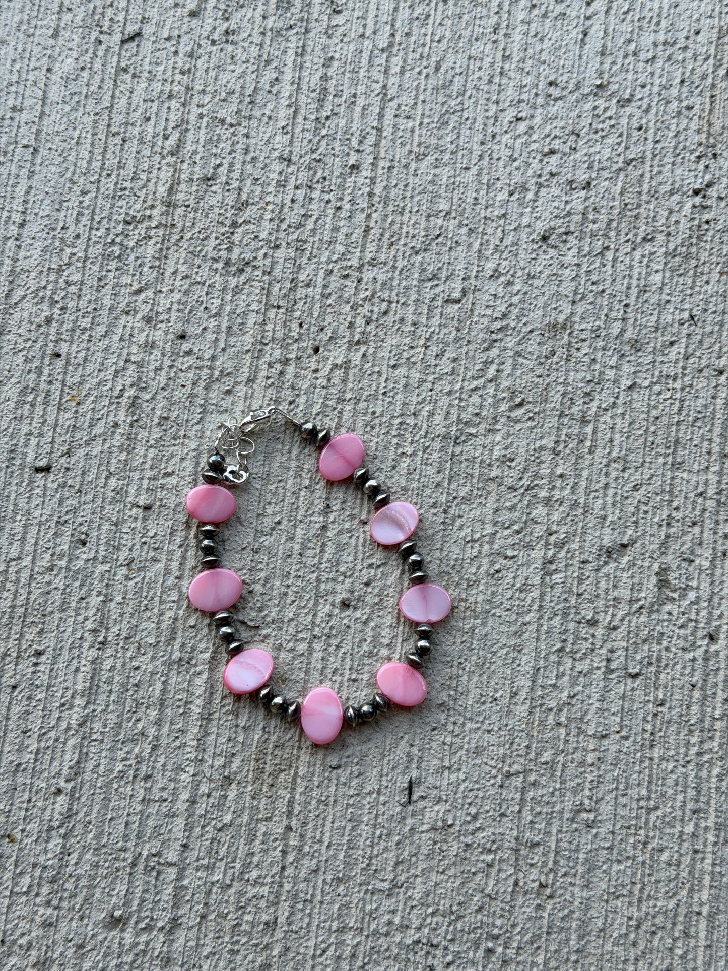 6.5-7.5" Pink Mother of Pearl