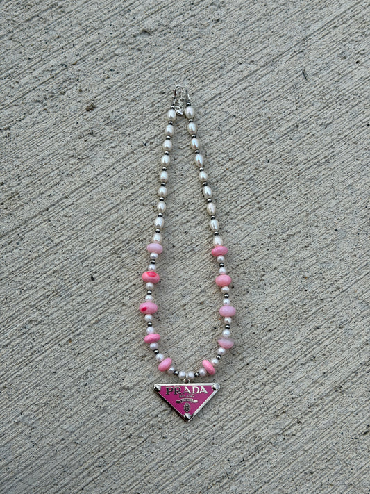 15-16.5" Freshwater, Pink Opal, Pink P
