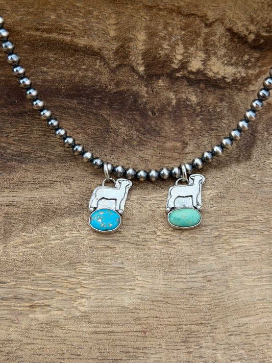 1 stone Lamb Pendant
