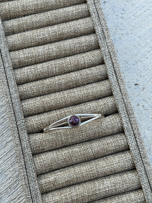 Purple Spiny Stacker Cuff