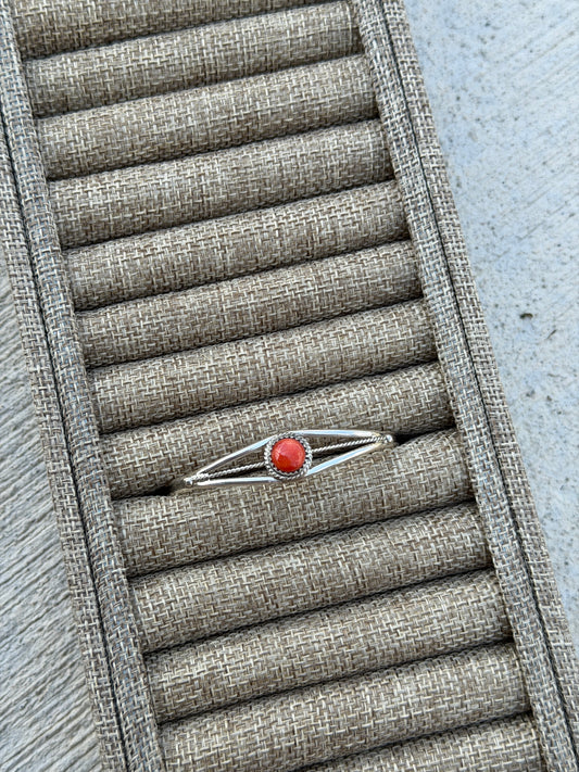 Red Spiny Stacker Cuff