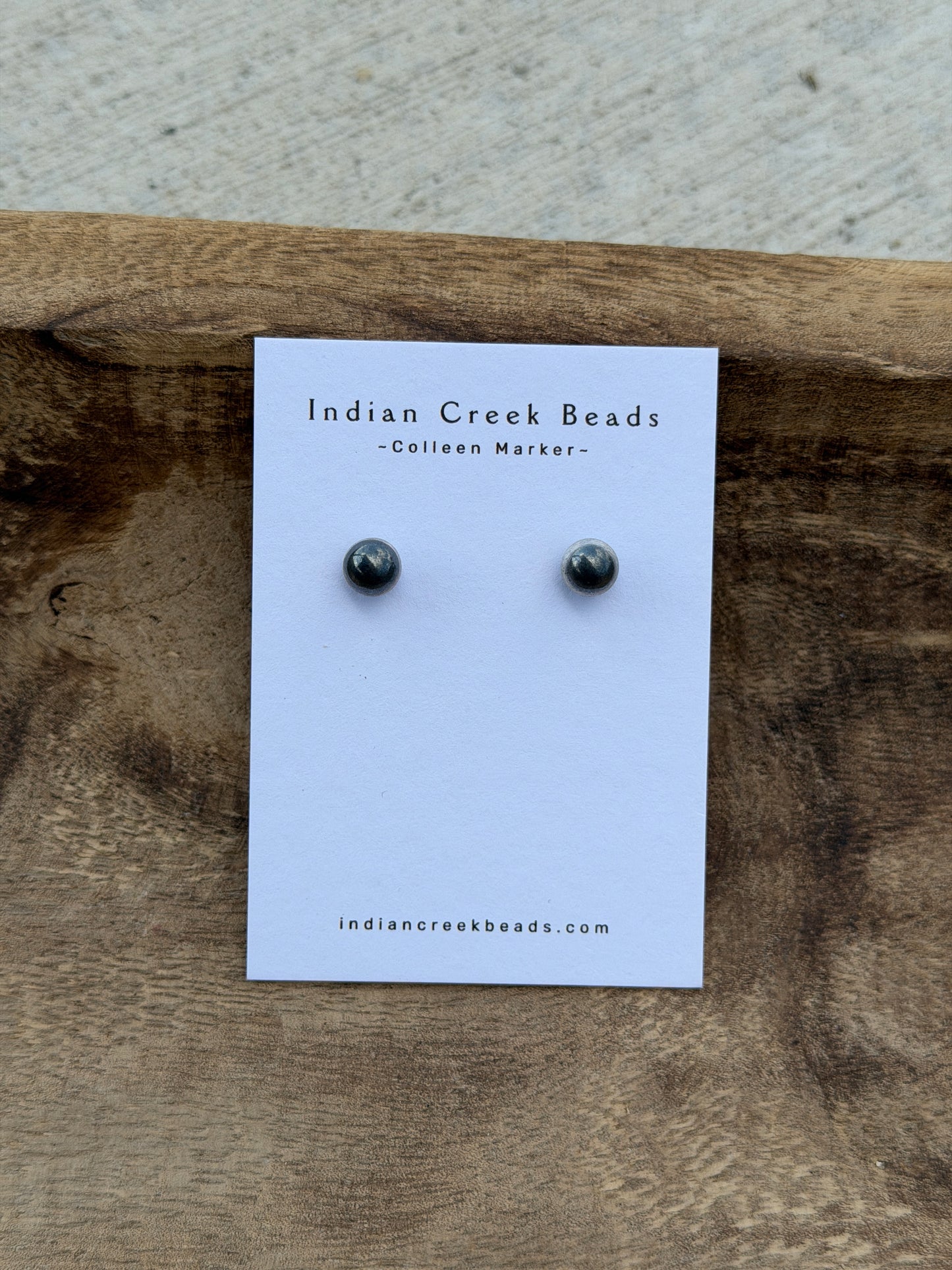 8mm Sterling Pearl Studs