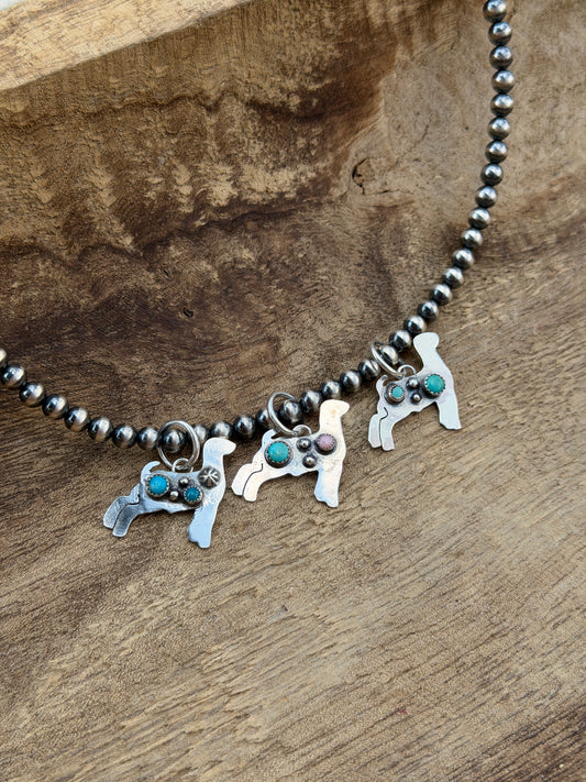 Goat Cutout Pendants