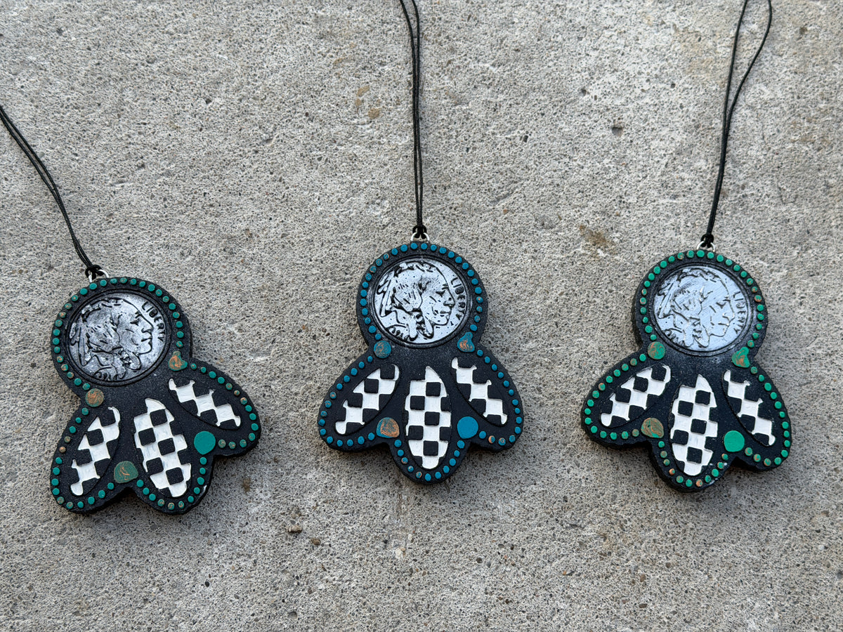 Indian Head Turquoise Cluster Freshie