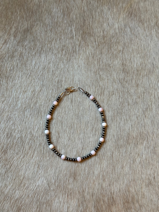 7.5-8" Pink Conch & Saucer