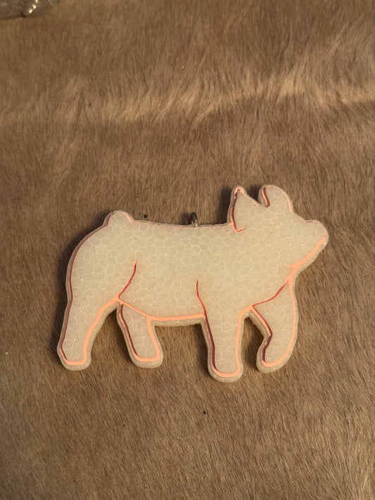 Pig- Peppermint Freshie