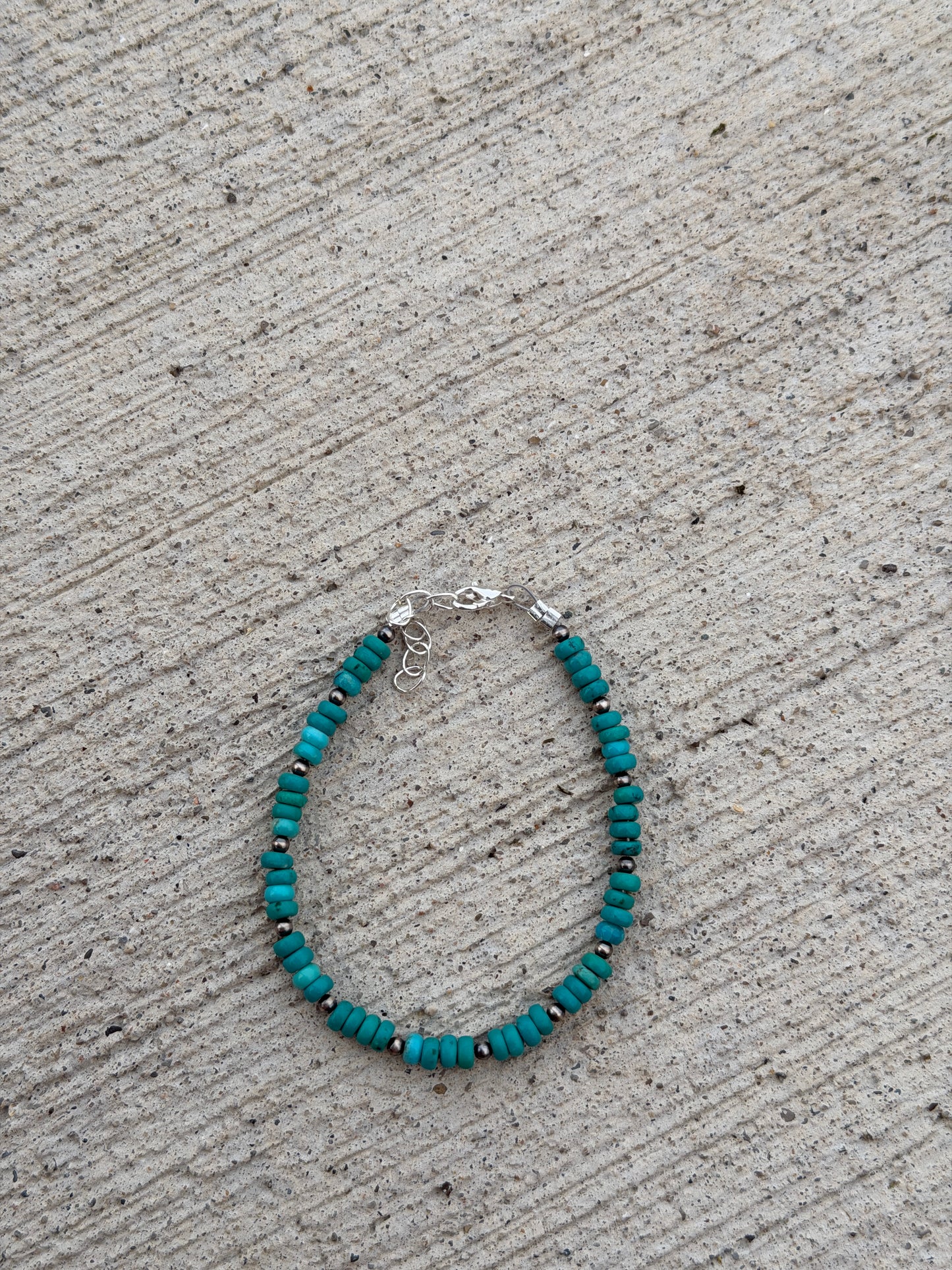 7-8" Pearl & Turquoise