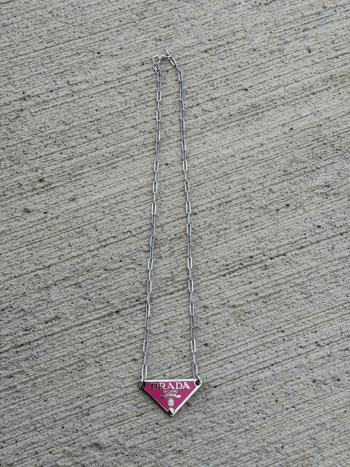 18" Pink Designer Necklace
