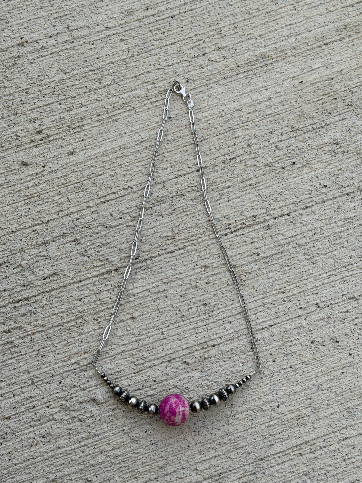 19.5" Pearl & Purple Jade BN