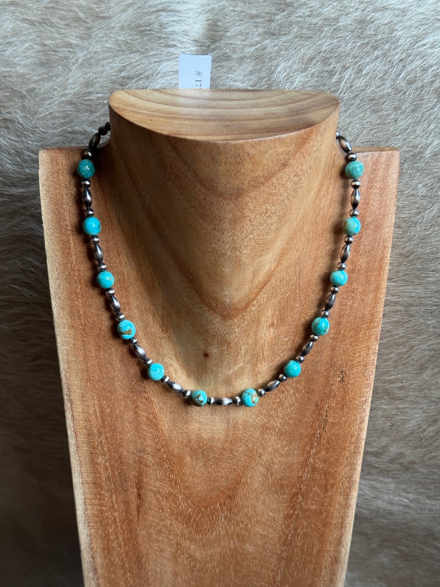 15.5-17" Kingman Turquoise
