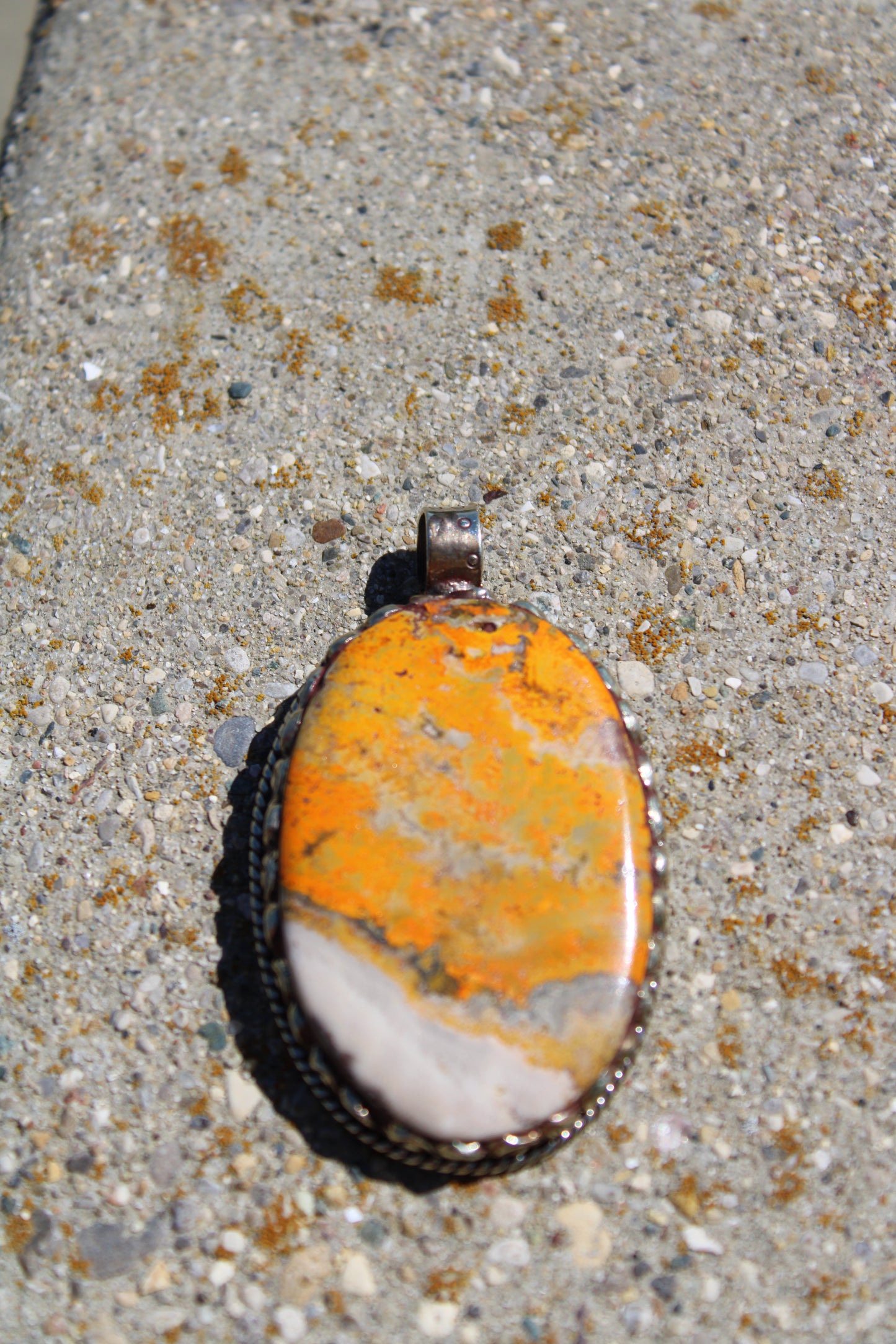 Bumblebee Jasper Pendant