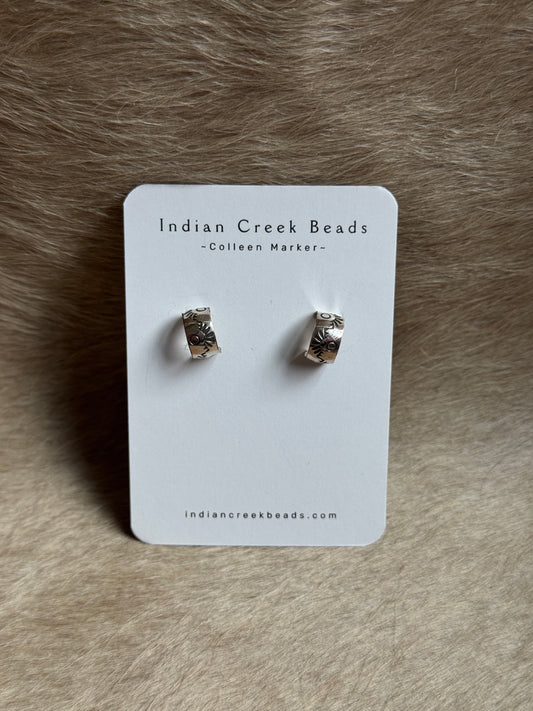 Dainty Sterling Hoops