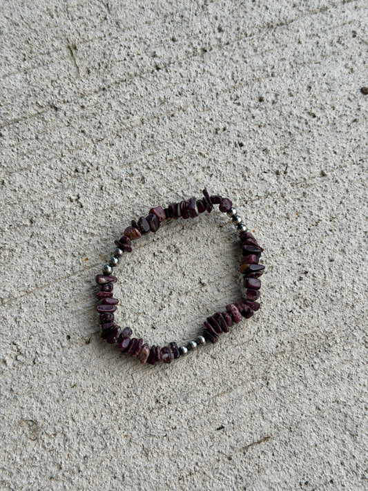 Purple Spiny Stretchy Bracelet