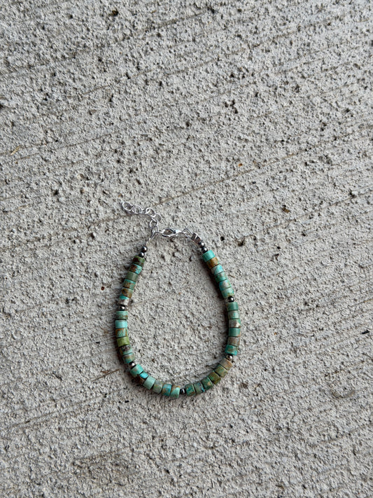 6-7" Heishi Turquoise