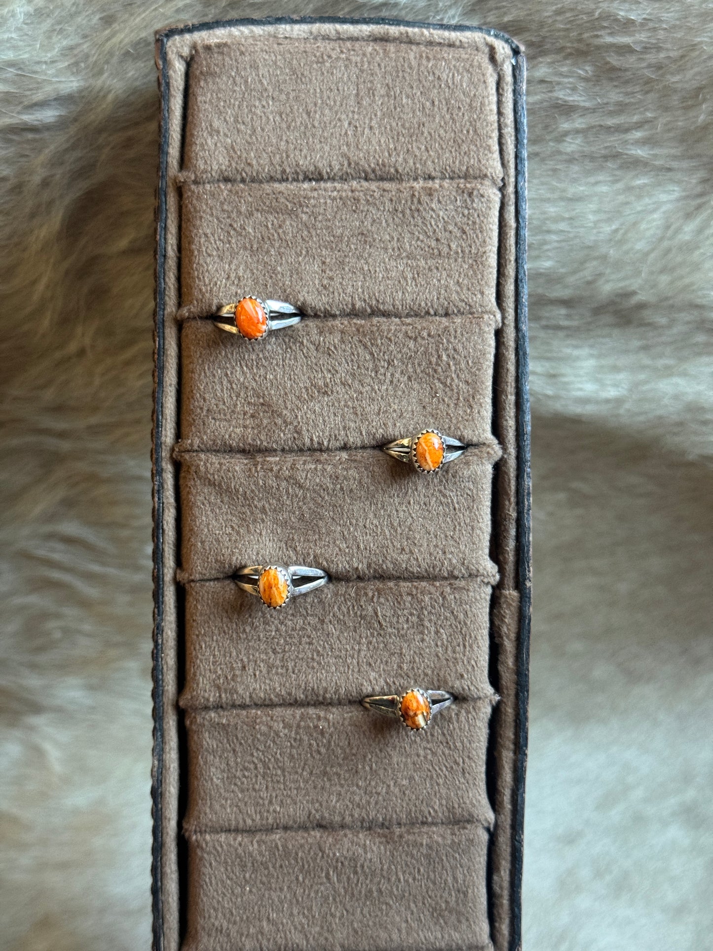 Spiny Mohave Sterling Rings