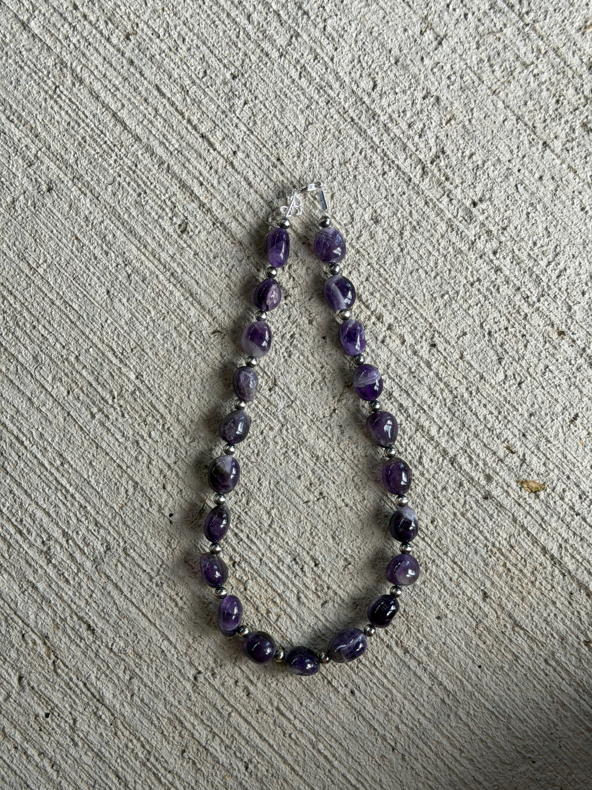14-15.5" Purple Amethyst