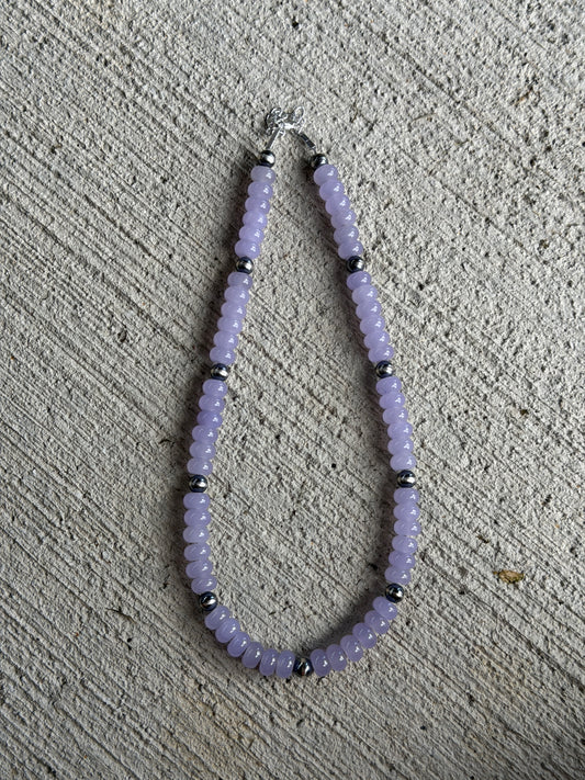 15.5-17" Purple Jade