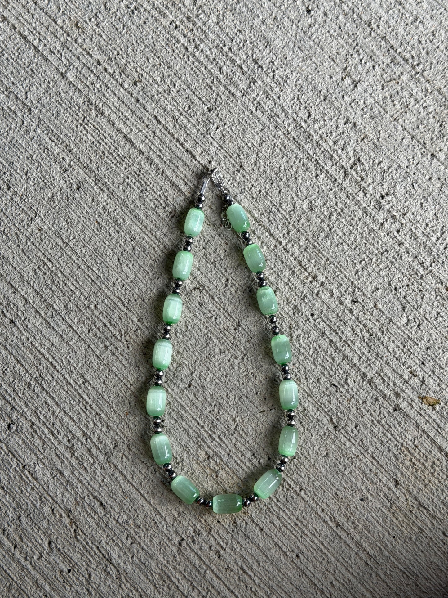 13.5-15" Green Selenite
