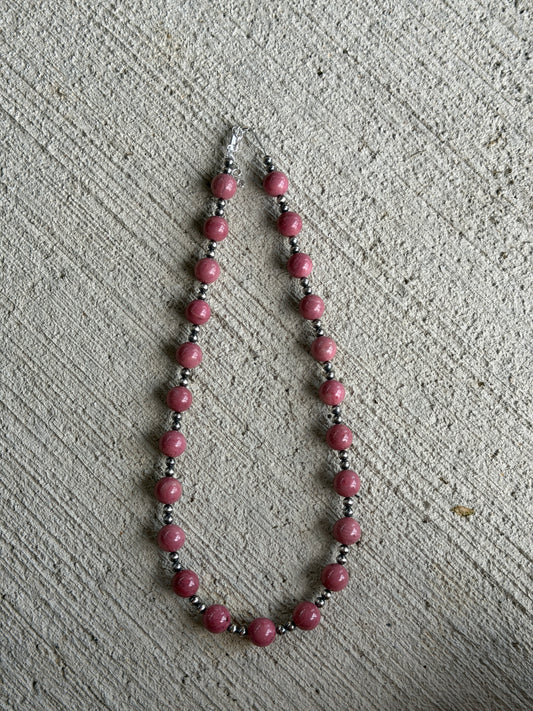 18-19.5" Rhodonite