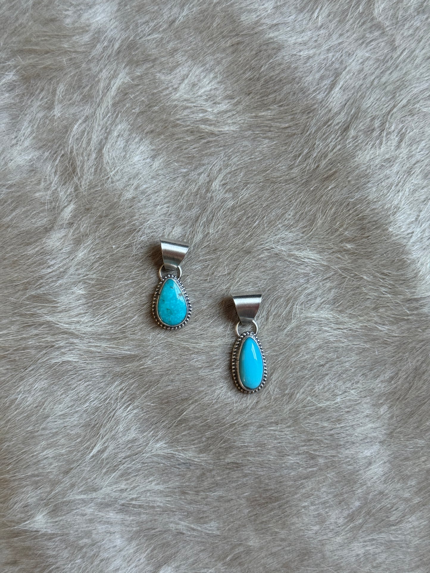 Genuine Turquoise Pendants