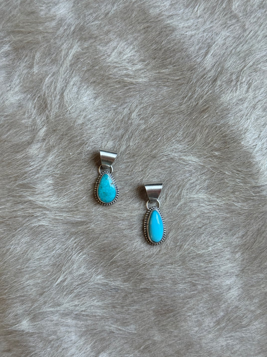 Genuine Turquoise Pendants