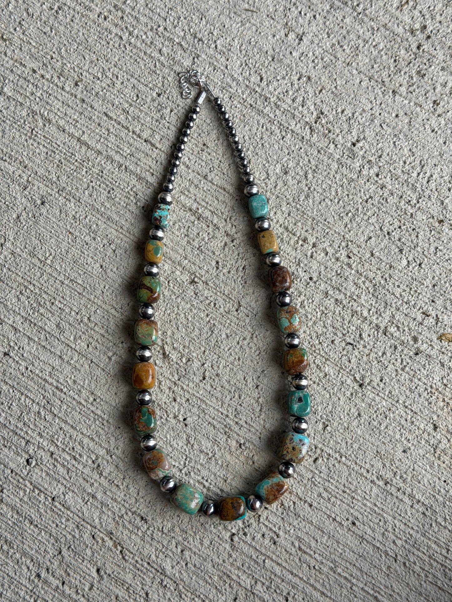 17-18.5" Genuine Turquoise