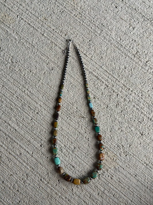 18-19.5" Genuine Turquoise