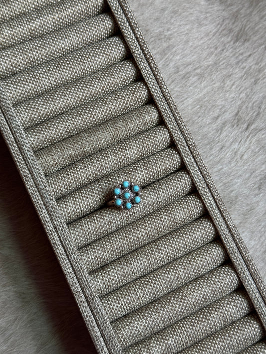 Adjustable Turquoise Ring