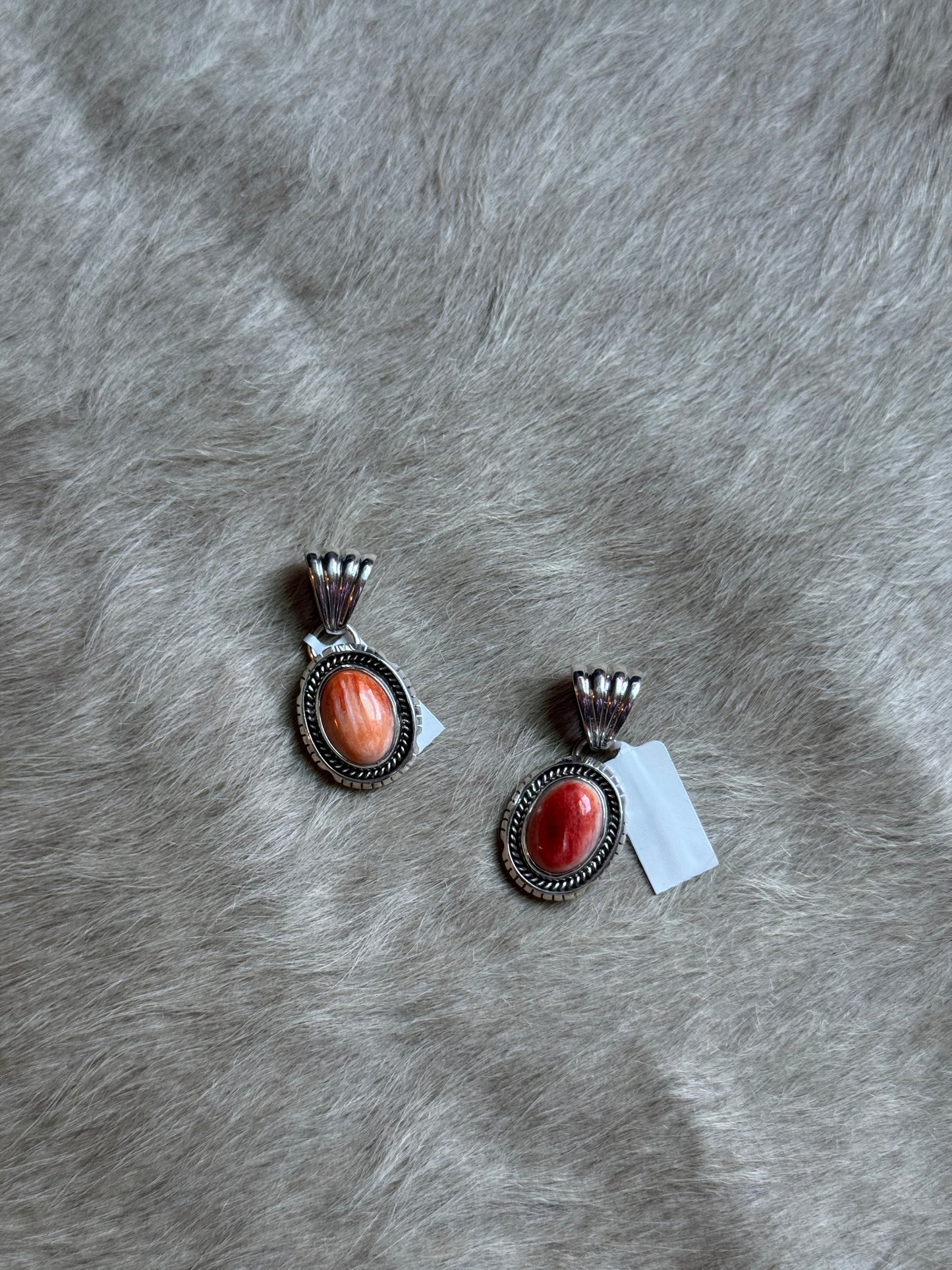 Orange Spiny Pendant