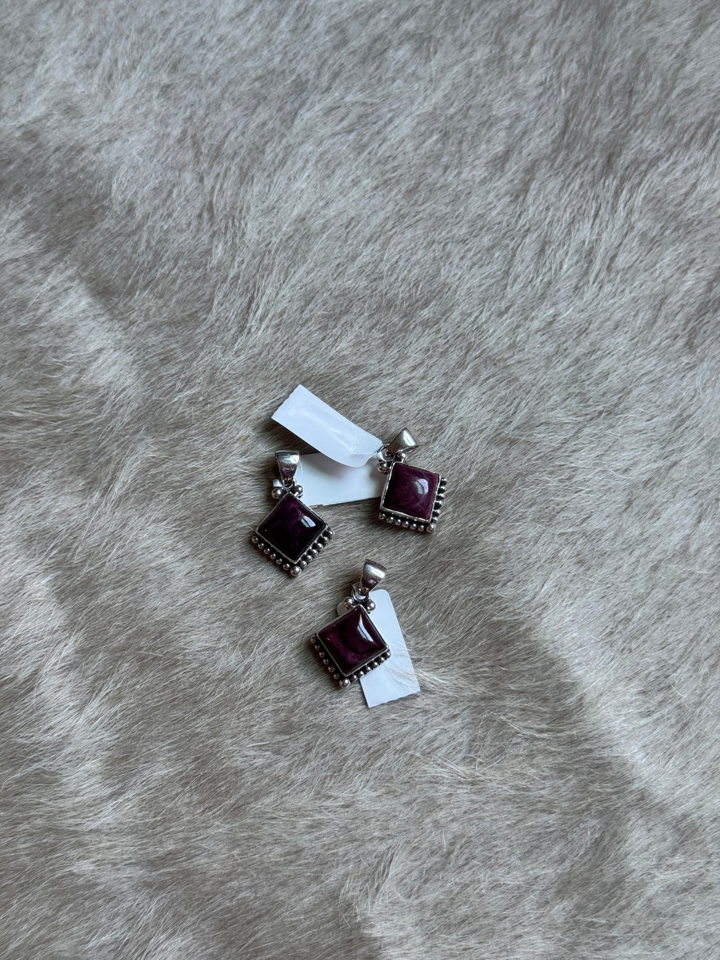 Purple Spiny Pendant