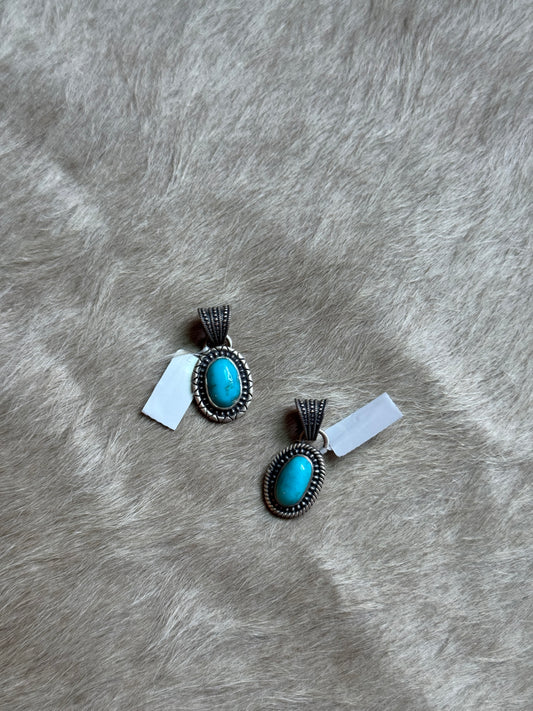 Kingman Turquoise Pendant