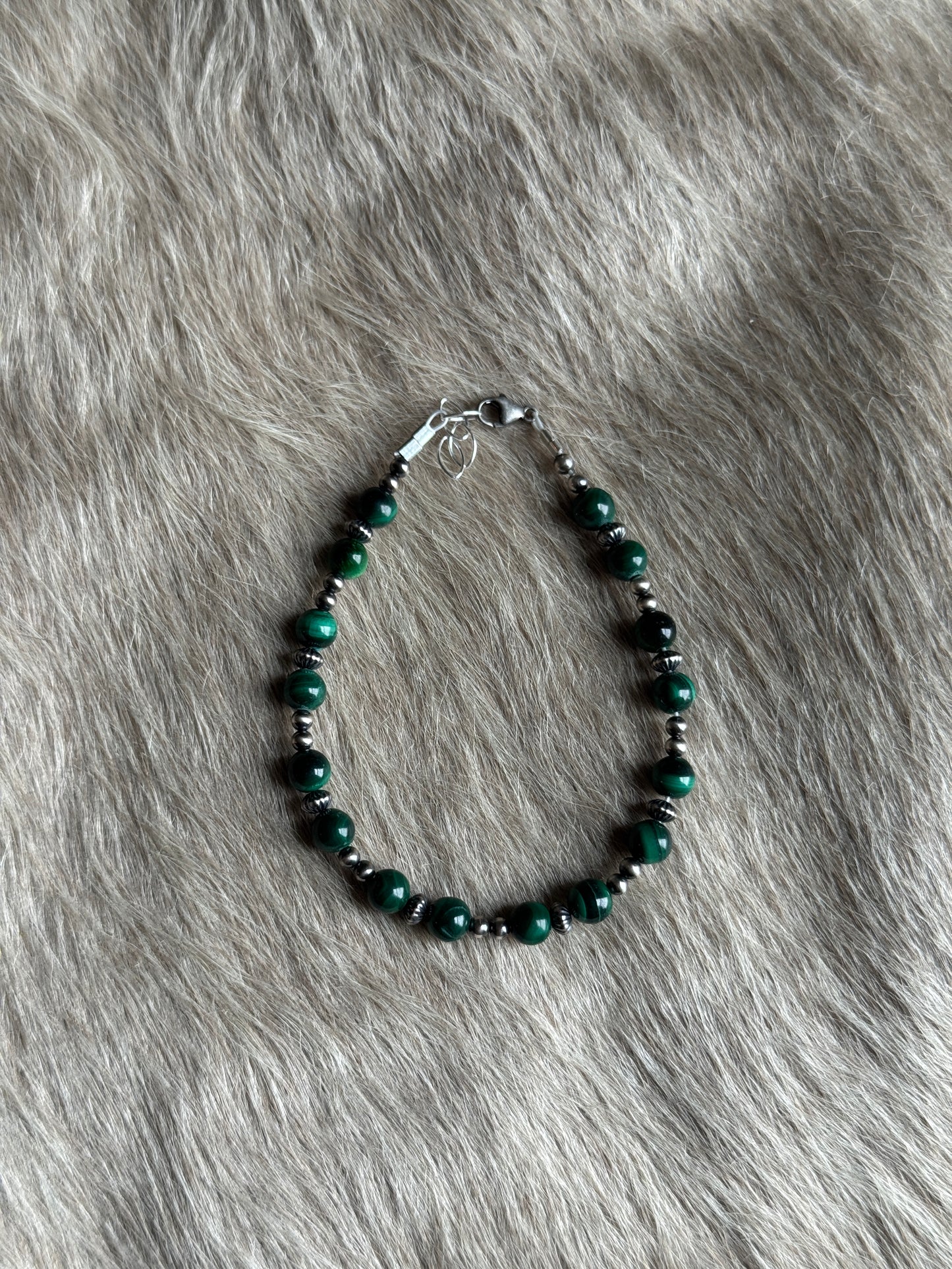 7.5-8" Green Tiger Eye
