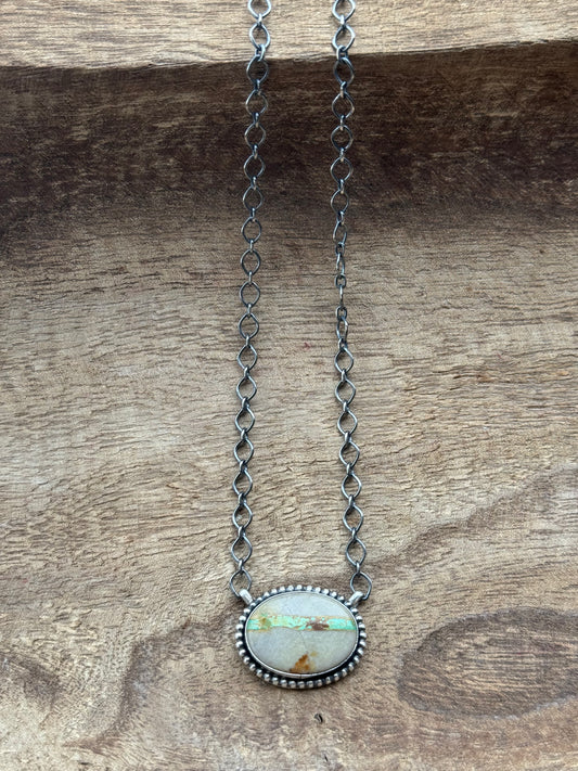 18" Boulder Turquoise Necklace
