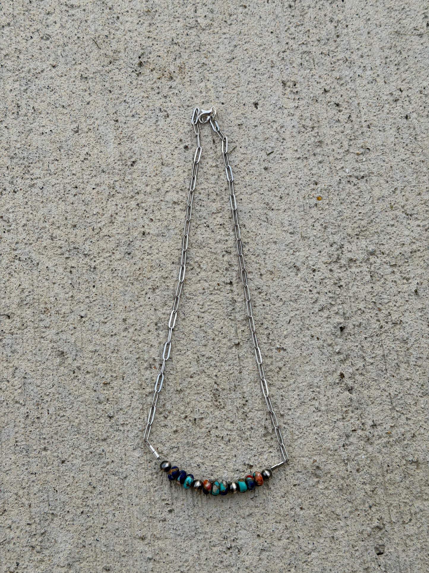 16" Kingman Spiny Lapis BN