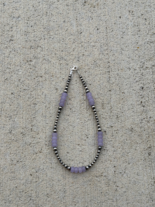 14-15.5" Purple Jade
