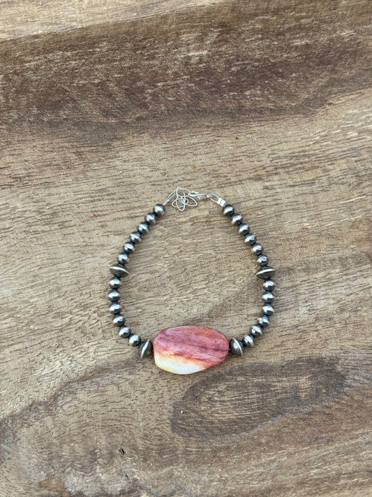 7.5-8.5" Red Spiny Bracelets