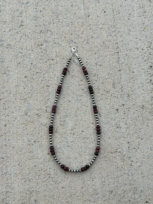 16.5-18" Purple Spiny & Pearl